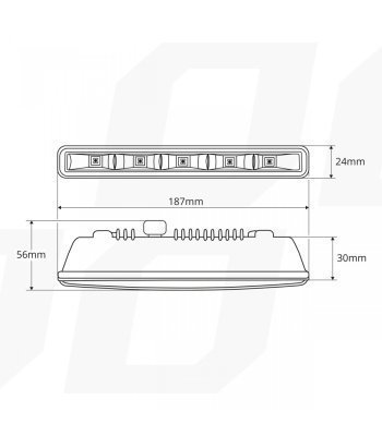 AMIO DRL 501 H nappali világítás
