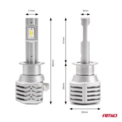 H1 X1 Series AMiO fővilágítás LED izzók