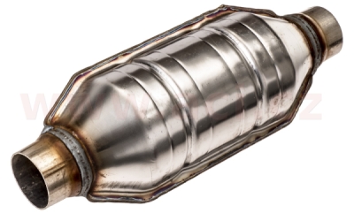 katalyzátor benzín EURO 5 1000-1600ccm, délka 390mm, vnější průměr 45/50 mm, kulatý, ASSO