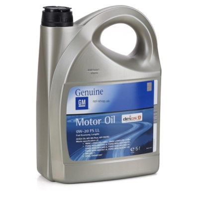 GM DEXOS D 0W-20 FS LL 5L