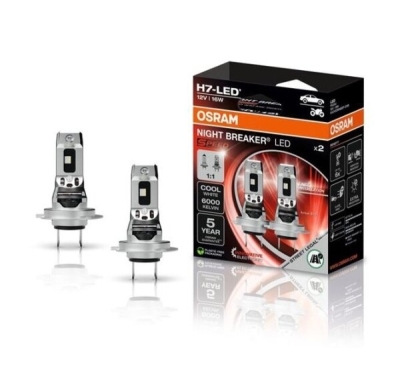 Osram 12V H7 16W PX26D Night Breaker Led Speed Ecopack /2ks/