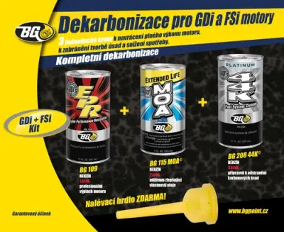 BG 6577 Dekarbonizácia Benzín