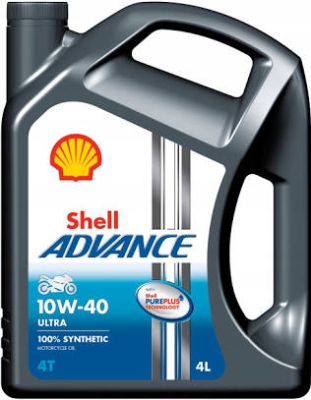 Shell Advance 4T Ultra 10W-40 4L