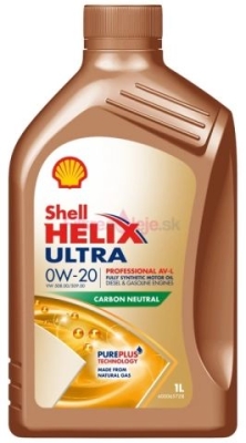 Shell Helix Ultra Professional AV-L 0W-20 1L