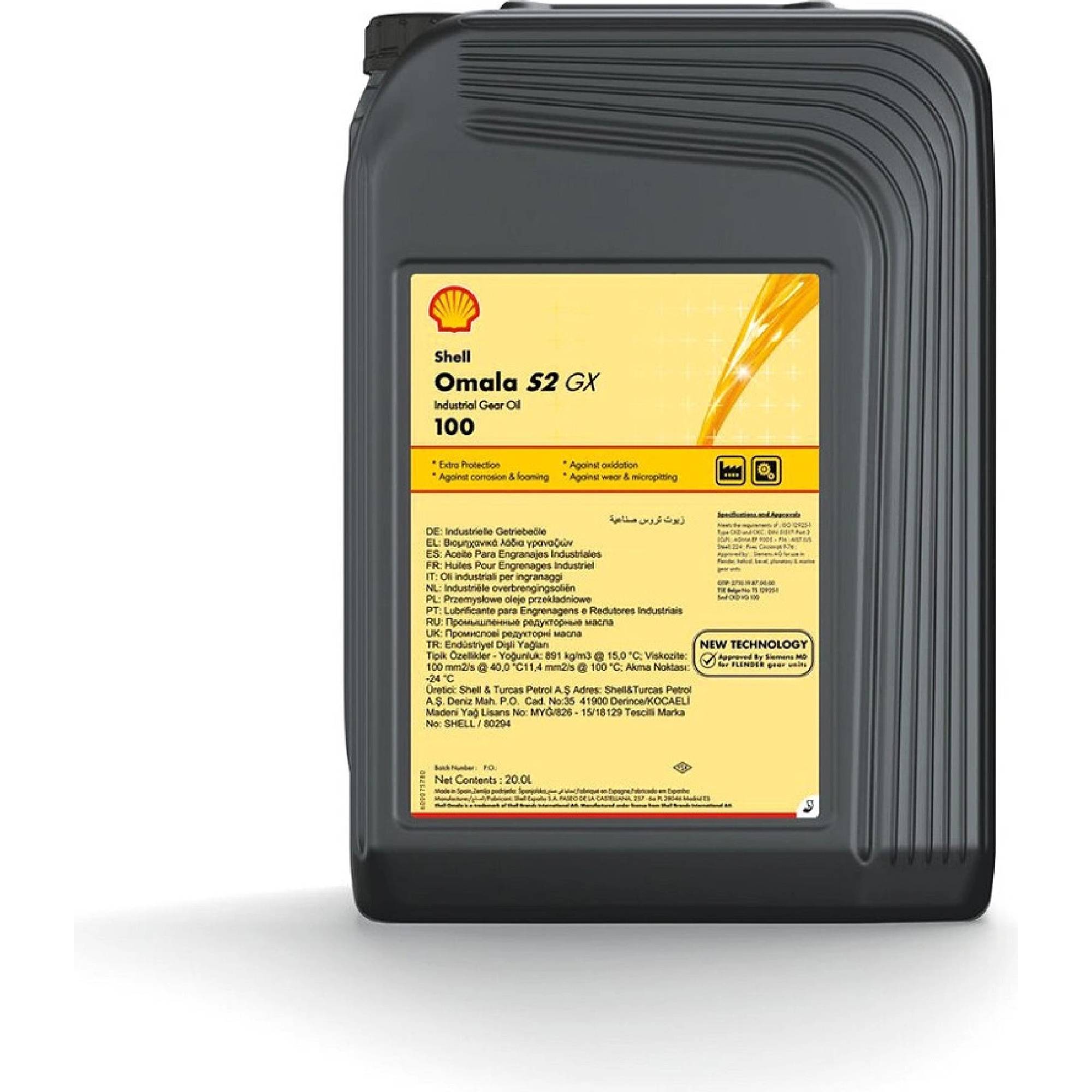 Shell La 100 Shell Omala S2 GX 100 20L — www.centralcar.ro