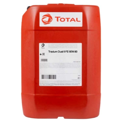 Total Traxium Dual 8 FE 80W-90 20L