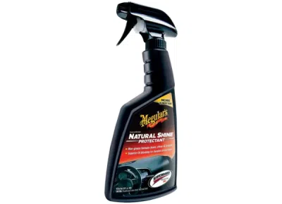 MEGUIARS Natural Shine Vinyl & Rubber Protectant - ochrana interiérových plastů, přirozený vzhled (nedodává lesk) 473 ml