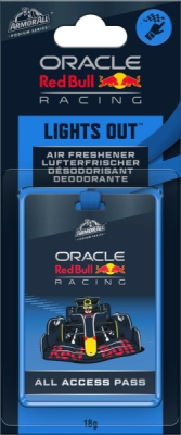 ArmorAll Oracle RedBull Lights out - all access pass závesná vôňa do auta so šnúrkou