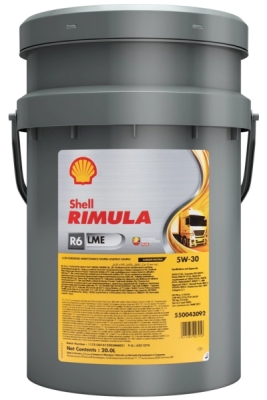 Shell Rimula R6 LME 5W-30 20L