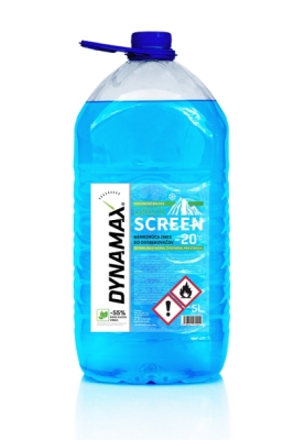 DYNAMAX SCREENWASH GREEN -20°C 5L PET