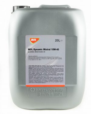 MOL Dynamic Mistral 10W-40 BiB 20L