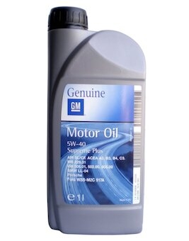 GM Supreme Plus 5W-40 1L