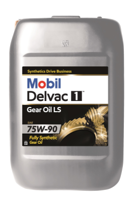Mobil Delvac 1 Gear Oil LS 75W-90 20L