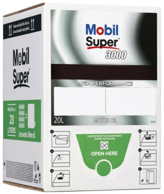 Mobil Super 3000 Formula OV 0W-20 20L BAG-IN-BOX
