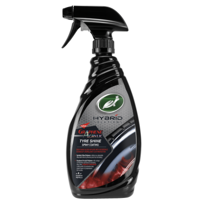 Turtle Wax Graphene Acrylic TYRE SHINE Spray Coating 680ml