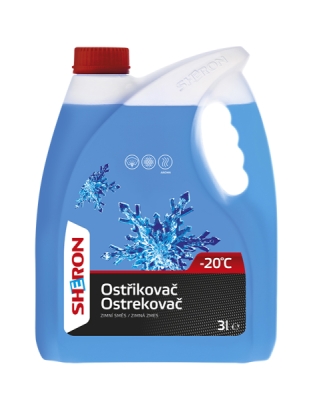 SHERON Zimný ostrekovač -20 °C 3L