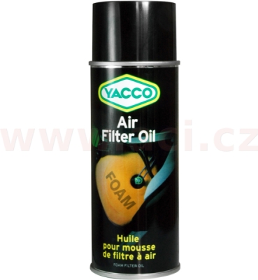 YACCO olaj a levegőszűrők karbantartásához AIR FILTER OIL (400 ml)