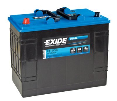 EXIDE DUAL ER 650 12V/142Ah