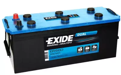 EXIDE DUAL ER 660 (new) 12V/140Ah