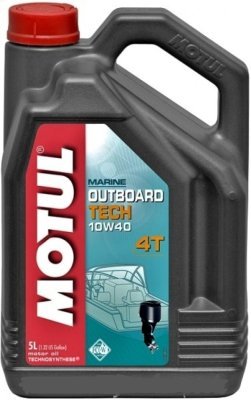 Motul OUTBOARD TECH 4T 10W-40, 5L