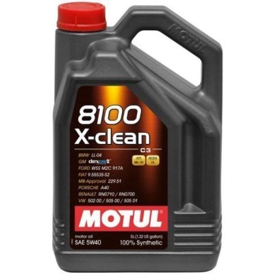 Motul 8100 X-CLEAN 5W-40 5L