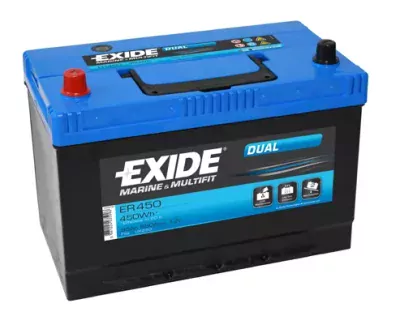 EXIDE DUAL ER 450 12V/95Ah