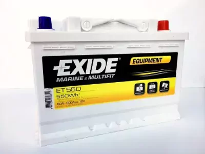EXIDE EQUIPMENT ET 550(new) 12V/80Ah