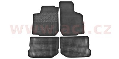 Autorohože gumové čierne VW / SEAT / ŠKODA (sada 4ks)