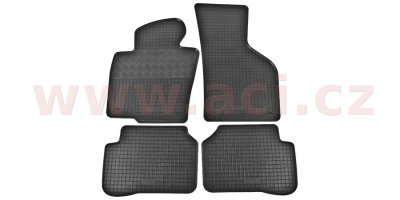 Autorohože gumové čierne VW (sada 4ks)
