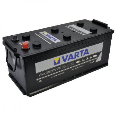 Varta 180Ah 1100 A Promotion Black s lištou P7+