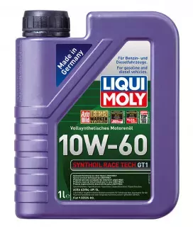 MOTOROVÝ OLEJ SYNTHOIL RACE TECH GT1 10W-60 1L