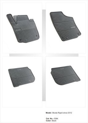 Gumenné koberčeky SEAT/SKODA