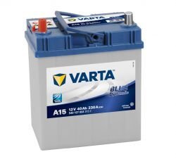 VARTA BLUE dynamic, 12V 40Ah 330A, 187x127x227 Levá Jap.