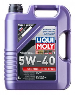 MOTOROVÝ OLEJ SYNTHOIL HIGH TECH 5W-40 5L