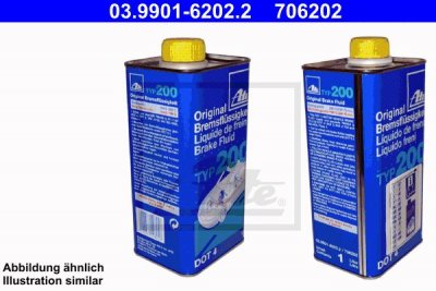 Brzdová kapalina ATE DOT 4 1Liter