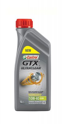 OLEJ 10W-40 CASTROL GTX A3/B4 1L CASTROL GTX ULTRACLEAN 10W-40 A3/B4 1 lt