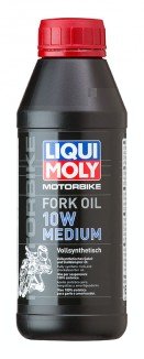 OLEJ DO TLMIČOV PRE MOTOCYKLE - STREDNÝ 10W MEDIUM 0,5