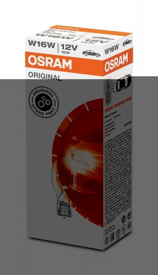 12V 16W W2,1x9,5d W16W Osram