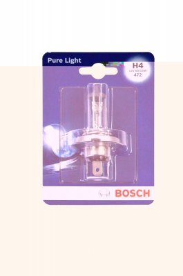 H4 Ziarovka 12V 60/55W P43t PURE LIGHT Bosch H4