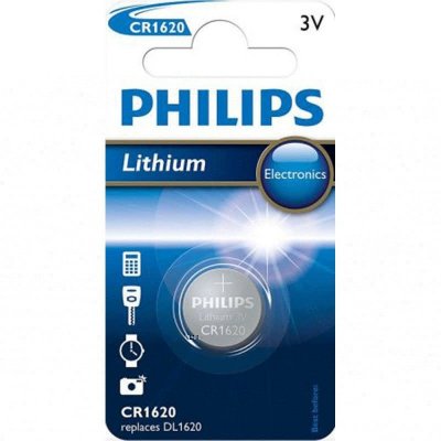 BATERIA CR1620 3.0V (16,0X2,0) LITHIUM BLISTER 1SZT.