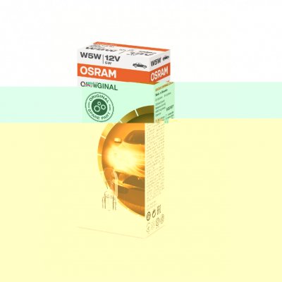 W5W Žiarovka W2,1x9,5d 12V 5W OSRAM W5W