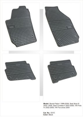 Gumenné koberčeky SEAT/SKODA/VW