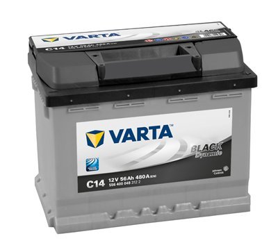 VARTA BLACK dynamic, 12V 56Ah 480A, 242x175x190