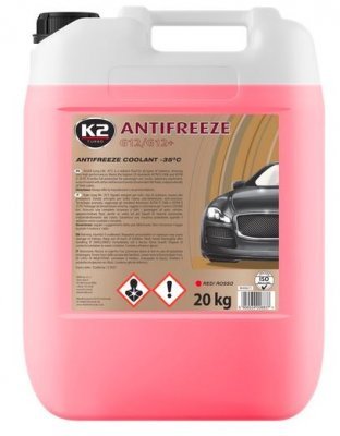 Nemrznoucí kapalina G12 červena 20L do -35
