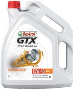 Castrol GTX High Mileage A3/B4 15W-40 4L