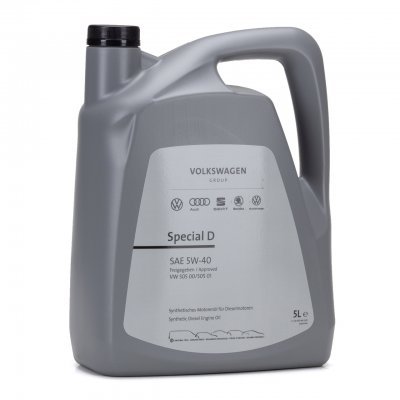 Originál motorový olej VAG Special D 5W-40 5L - GS55505M4