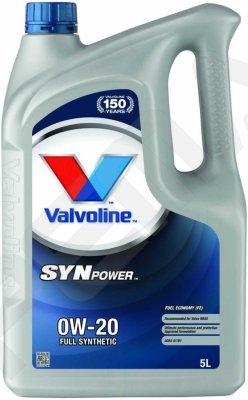 Valvoline SynPower FE 0W-20 5L