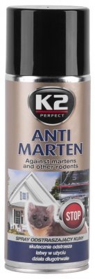 K2 ANTI MARTEN 400 ml odpudzovač hlodavcov a kún