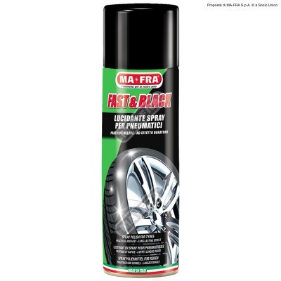 FAST&BLACK 500, chráni a renovuje pneu, špec. pre autosalóny - spray