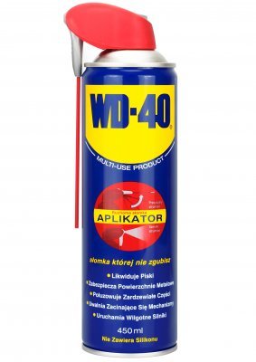 WD40 - 450ml Najznámejšie a najpredávanejšie mazivo na svete. s aplikatorom
